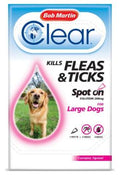 Bob Martin Flea-Clear Spot On Large Dog Flea Drops 1 Tube x 1
