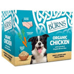 Burns Tray Adult Dog Chicken 395g x 8