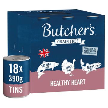 Butcher's Dog Cans Healthy Heart 390g x 18