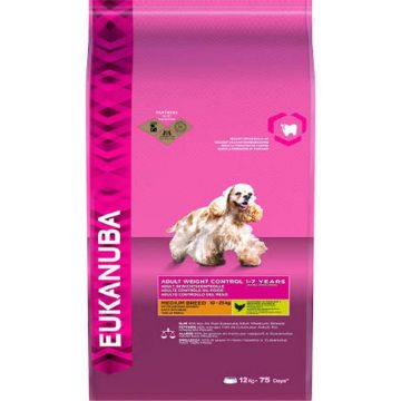 Eukanuba Adult Weight Control Medium Breed 12kg