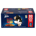Felix AGAIL Cat Pouch Doubly Delicious Meat 85g 80pk