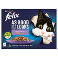 Felix AGAIL Cat Pouch Favourites in Jelly 85g 12-Pack x 4