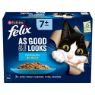 Felix AGAIL 7+ Senior Cat Pouch Fish in Jelly 85g 12-Pack x 4