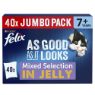 Felix AGAIL 7+ Senior Cat Pouch Mixed Selection Jelly 85g 40pk