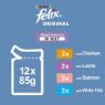 Felix Pouch Original Mixed Selection in Gravy 85g 12-Pack x 4