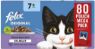 Felix Pouch Original Senior 7+ Mixed Selection in Jelly 85g 80pk