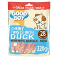 Good Boy Dog Treats Chewy Duck Twists 320g x 5