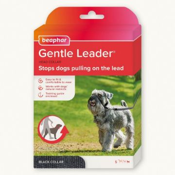 Beaphar Gentle Leader Head Collar Black Small x 1