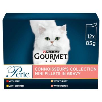 Gourmet Perle Pouch Connoisseur's Collection Gravy 85g 12-Pack x 4