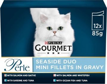 Gourmet Perle Pouch Seaside Duo 85g 12-Pack x 4