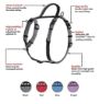 Halti Walking Harness Large 68-100cm Black x 1