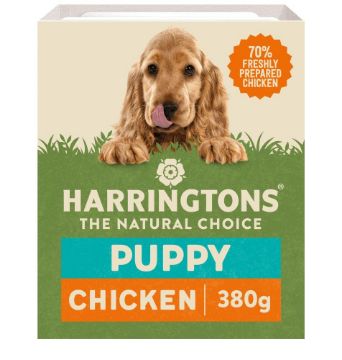 Harringtons Dog Tray Puppy 380g x 8