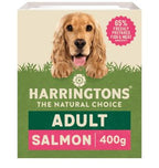 Harringtons Dog Tray Salmon & Potato 400g x 8