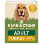 Harringtons Dog Tray Turkey & Potato 400g x 8