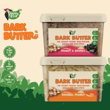 Happy Bird Bark Butter - Original Peanut 500g x 6
