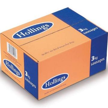 Hollings Gourmet Pork Sausages 3kg
