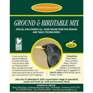 J&J Ground & Table Mix 12.75kg