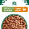 JWB Kitten Pouch Grain Free Turkey 85g x 12