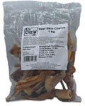 K9 Chew Co. Buffalo Headskin Chew 1kg