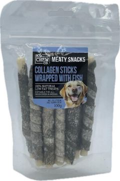 K9 Chew Co. Collagen Fish Wrapped Stick 5" 100g x 1