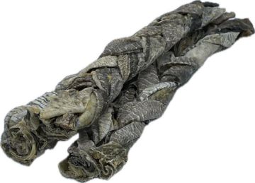 K9 Chew Co. Fish Skin Braids 1kg (approx 20pc)