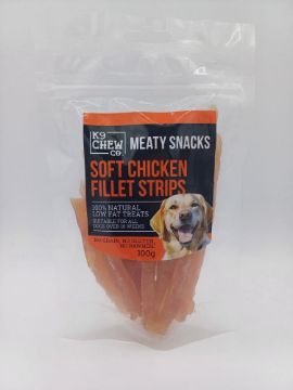 K9 MS Soft Chicken Fillet Strips 100g x 1