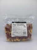 K9 MS Rabbit Ears with Duck 1kg BULK x 1