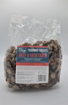 K9 Chew Co. Beef & Veg Training Treats 1kg