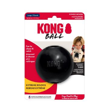 KONG Extreme Ball Large Black x 1