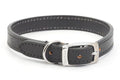 Ancol Heritage Leather Collar Black Size 1 12" x 1