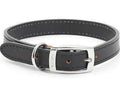 Ancol Heritage Leather Collar Black Size 2 14" x 1