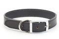 Ancol Heritage Leather Collar Black 24" x 1
