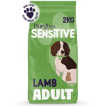 Burgess Sensitive Adult Dog Lamb 2kg