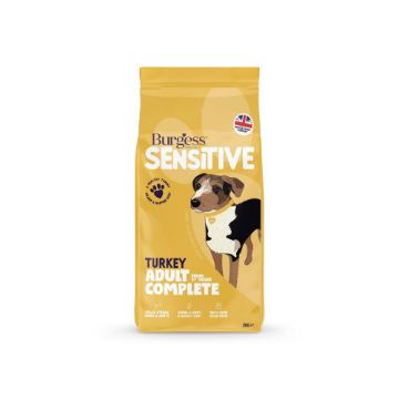 Burgess Sensitive Adult Dog Turkey 2kg