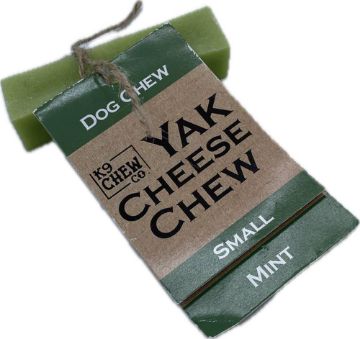 K9 Chew Co. Yak Chew MINT Small x 5