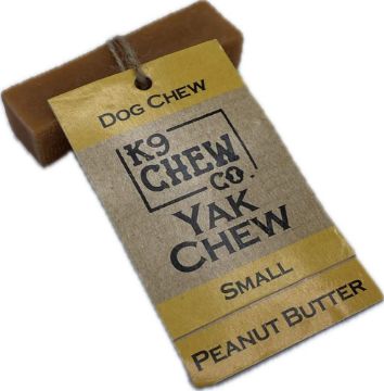 K9 Chew Co. Yak Chew PEANUT BUTTER Small x 5