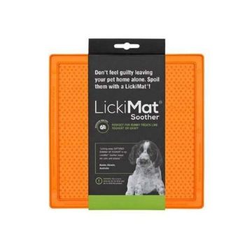 LickiMat Soother Orange x 1