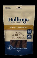 Hollings Gourmet Pork & Black Pudding Sausage 70g x 12