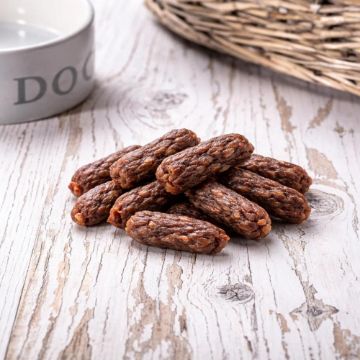 Hollings Gourmet Beef & Wild Boar Sausage 70g x 12