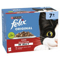 Felix Pouch Original Senior 7+ Farm Selection in Jelly 85g 12-Pack x 4