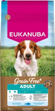 Eukanuba Adult Dog Grain Free Ocean Fish Small / Medium 12kg