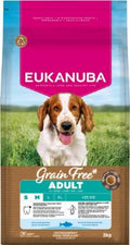 Eukanuba Adult Dog Grain Free Ocean Fish Small / Medium 3kg