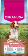 Eukanuba Senior Dog Grain Free Ocean Fish Small / Medium 12kg