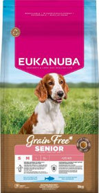 Eukanuba Senior Dog Grain Free Ocean Fish Small / Medium 3kg