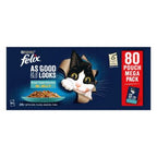 Felix AGAIL Cat Pouch Ocean Feast Selection Jelly 85g 80pk