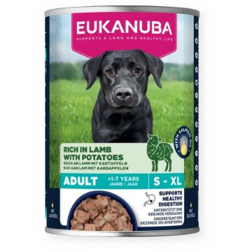 Eukanuba Adult Dog Cans Lamb & Potato 400g x 6