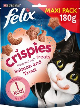 Felix Crispies Salmon & Trout 180g x 5