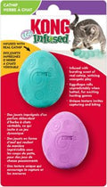 KONG Cat Toy Infused Catnip Egg 2-pk x 1