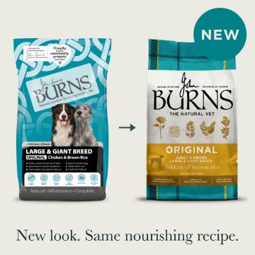 Burns Original Adult Large & Giant Dog Chicken & Brown Rice 12kg