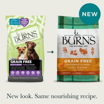 Burns Sensitive Dog GRAIN FREE Turkey & Potato 6kg